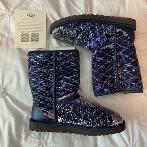 Size 8 Sparkly UGG Boots
